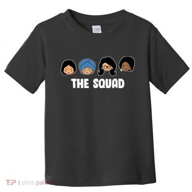 The Squad AOC Rashida Ayanna Llhan  Toddler T-Shirt