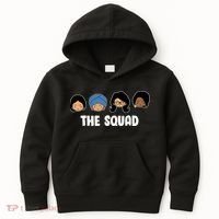 The Squad AOC Rashida Ayanna Llhan  Kids Hoodie thumb 0