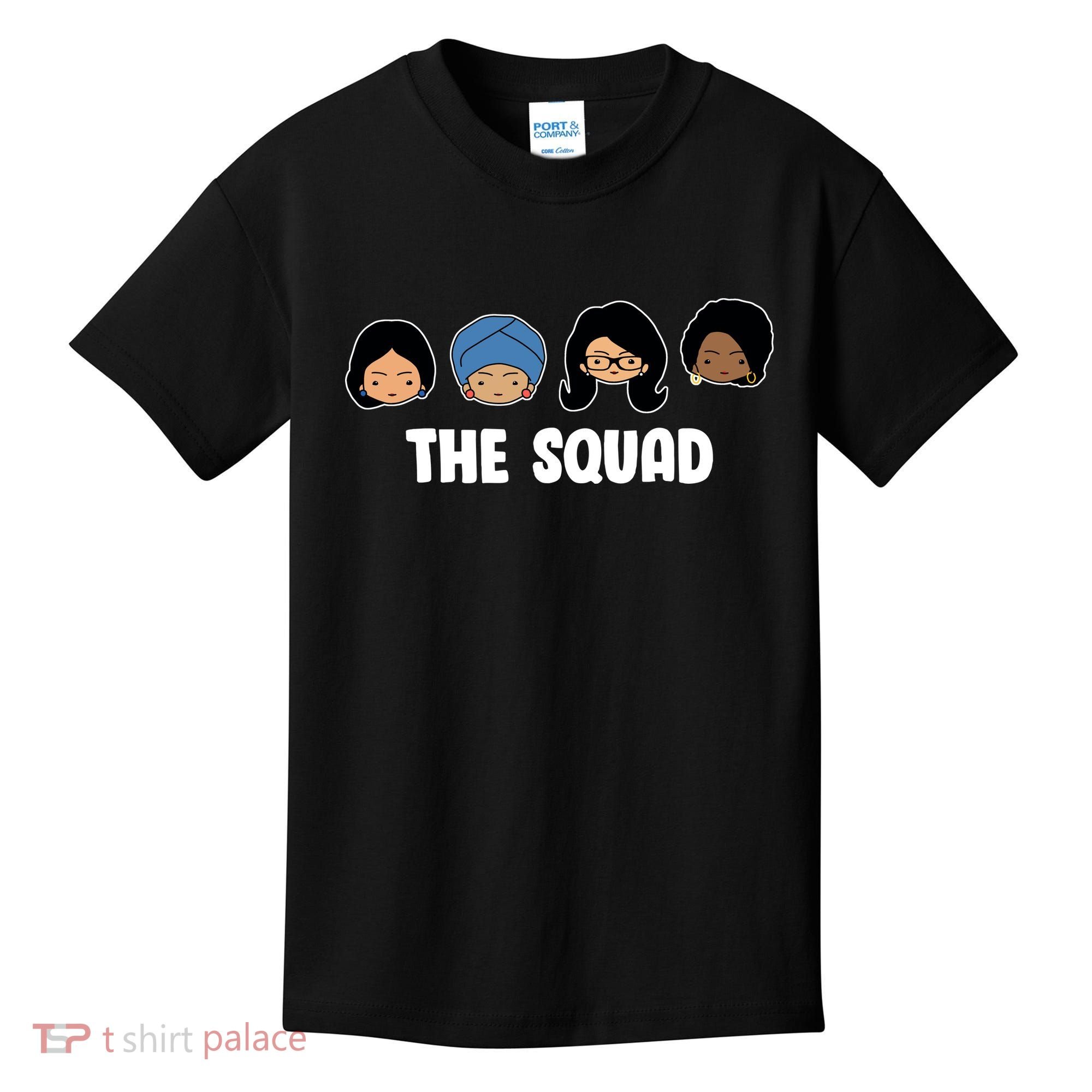 The Squad AOC Rashida Ayanna Llhan  Kids T-Shirt