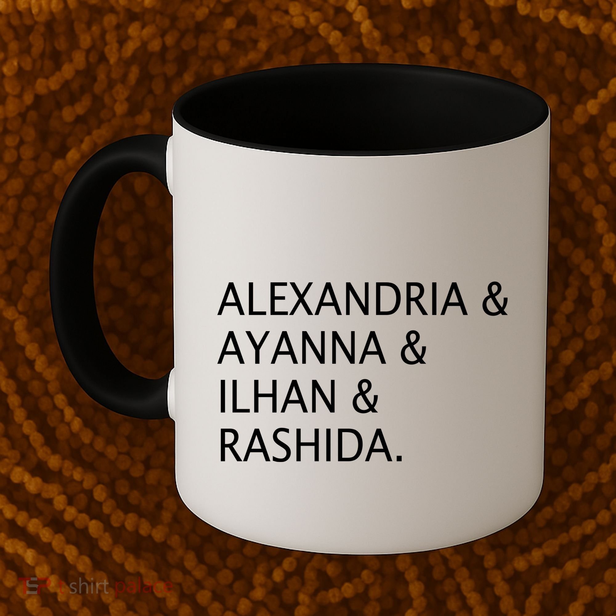 The Squad Names Coffee Mug