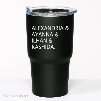 The Squad Names Tumbler