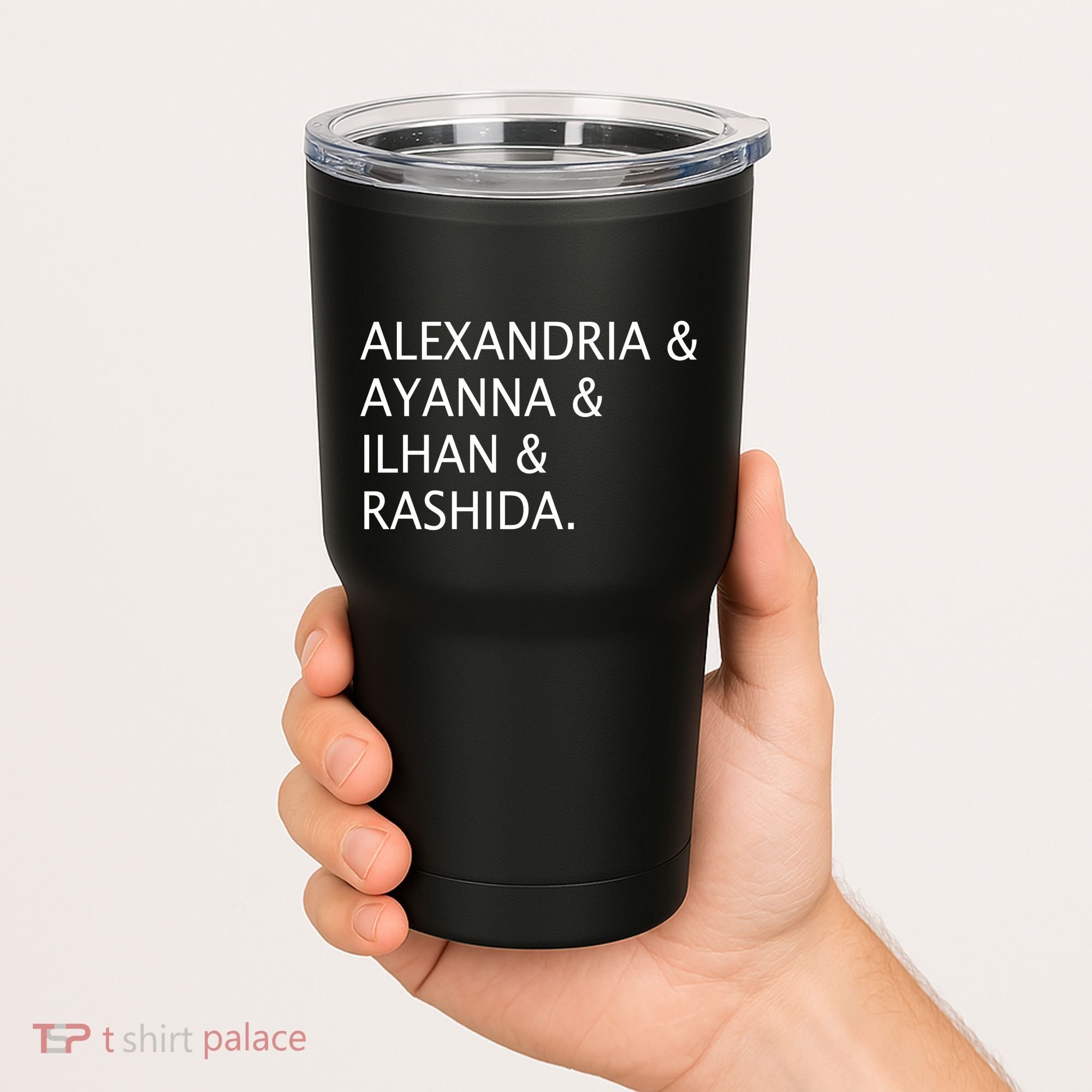 The Squad Names Tumbler