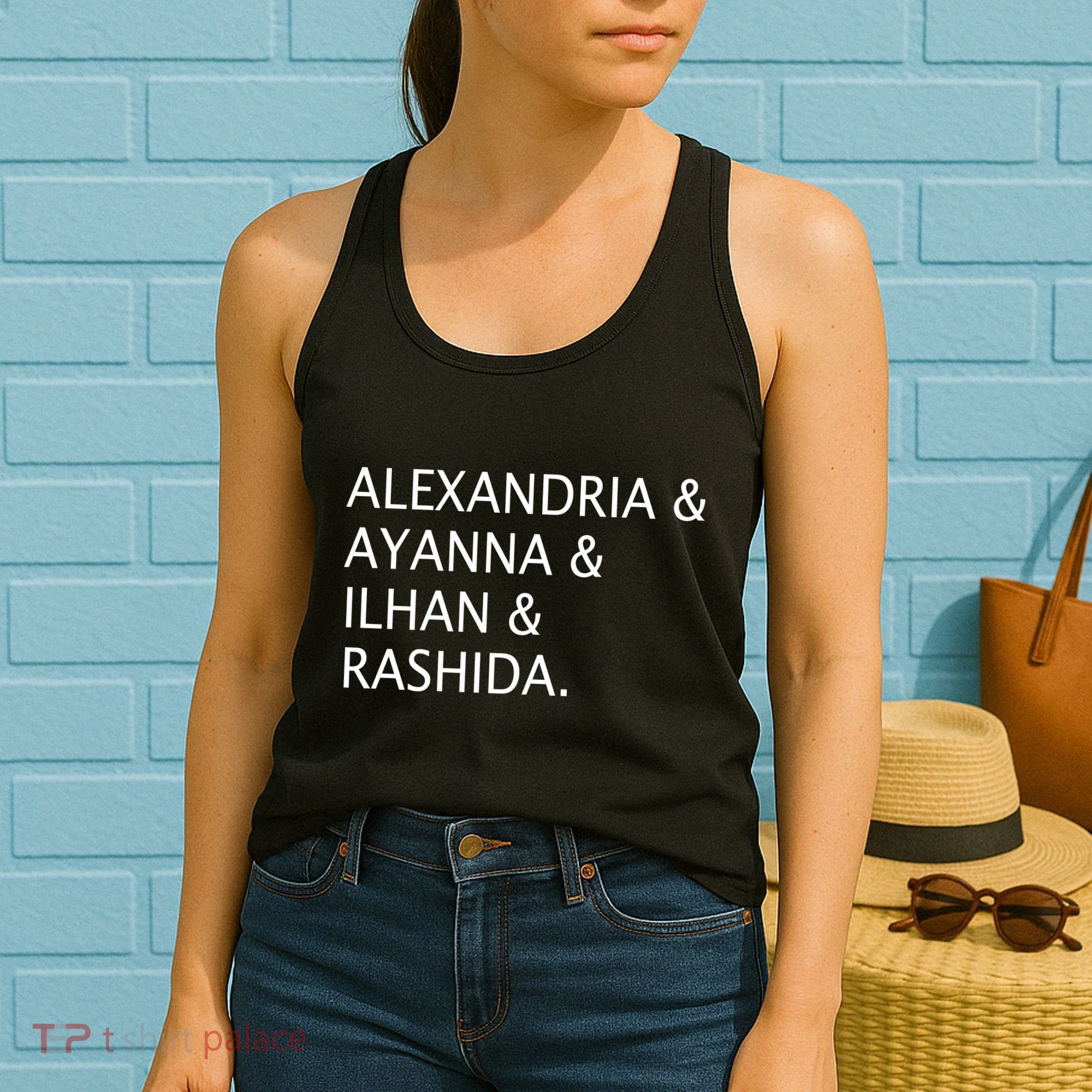 The Squad Names Women's Tank Top