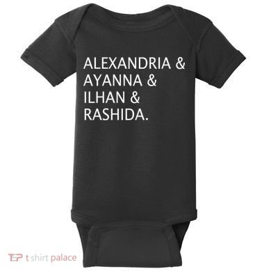 The Squad Names Baby Bodysuit
