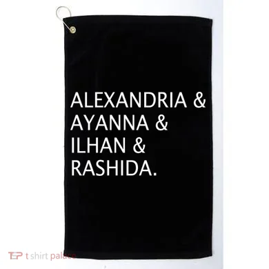 The Squad Names Golf Towel