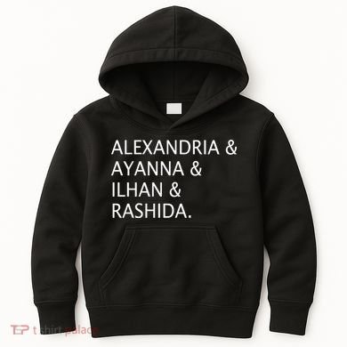 The Squad Names Kids Hoodie