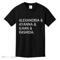 The Squad Names Kids T-Shirt thumb 0