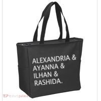 The Squad Names Tote Bag thumb 2