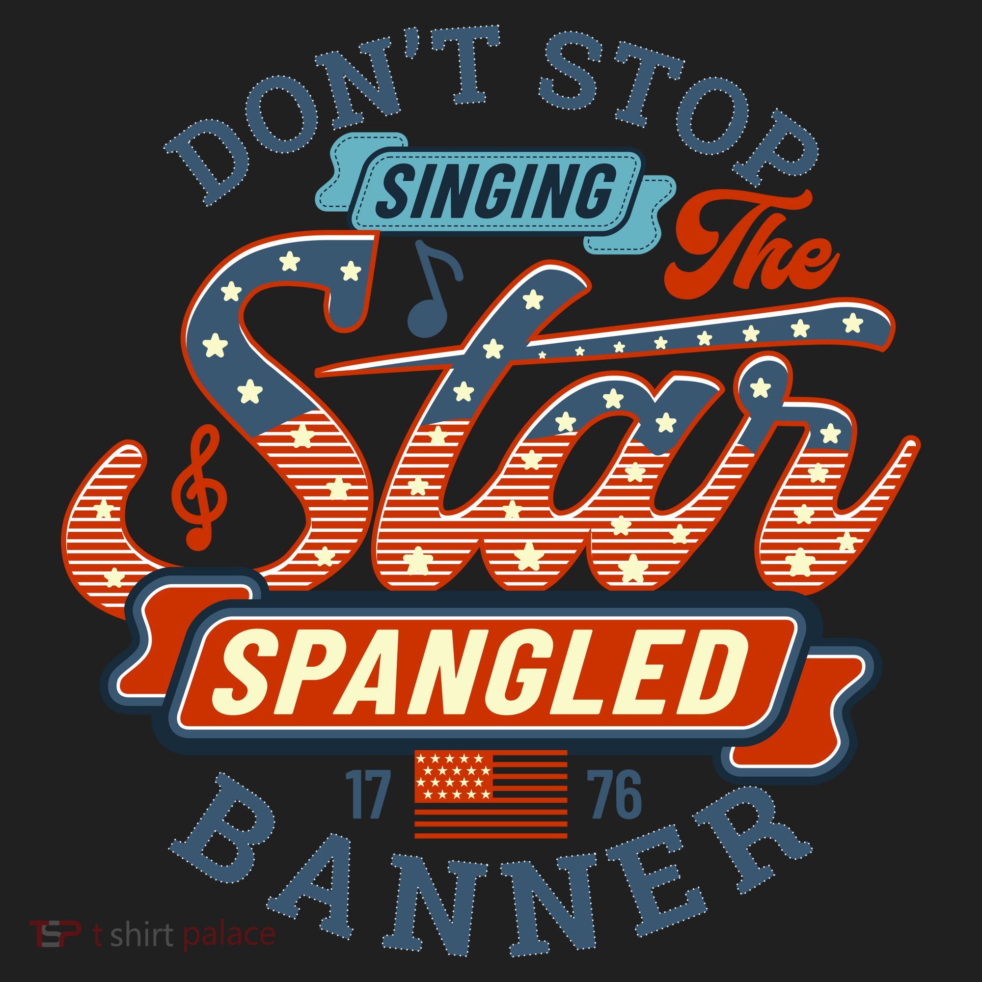 The Star Spangled Banner Women's Sweatshirt