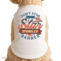 The Star Spangled Banner Doggie Tank thumb 0