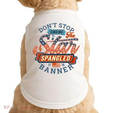 The Star Spangled Banner Doggie Tank