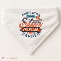 The Star Spangled Banner USA-Made Doggie Bandana thumb 0