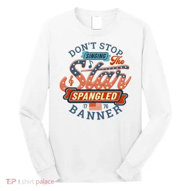The Star Spangled Banner Long Sleeve Shirt