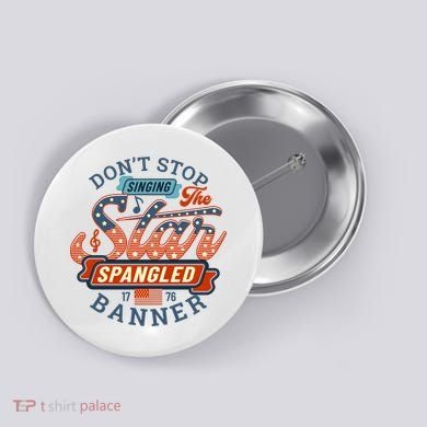 The Star Spangled Banner Button