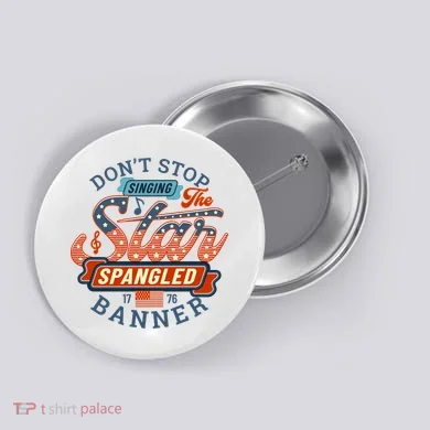 The Star Spangled Banner Button