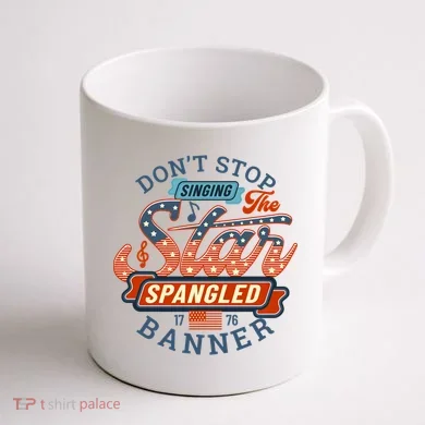 The Star Spangled Banner Coffee Mug back