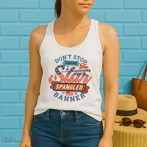 The Star Spangled Banner Women's Tank Top