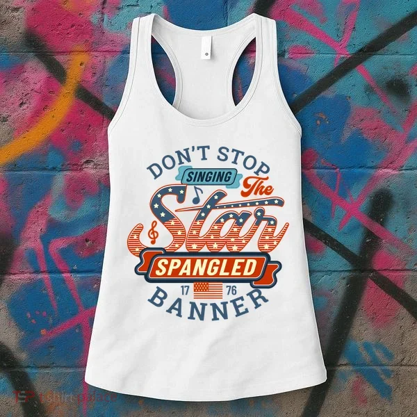 The Star Spangled Banner Women's Tank Top