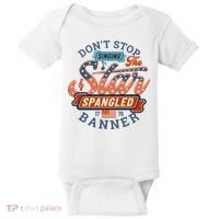 The Star Spangled Banner Baby Bodysuit thumb 0