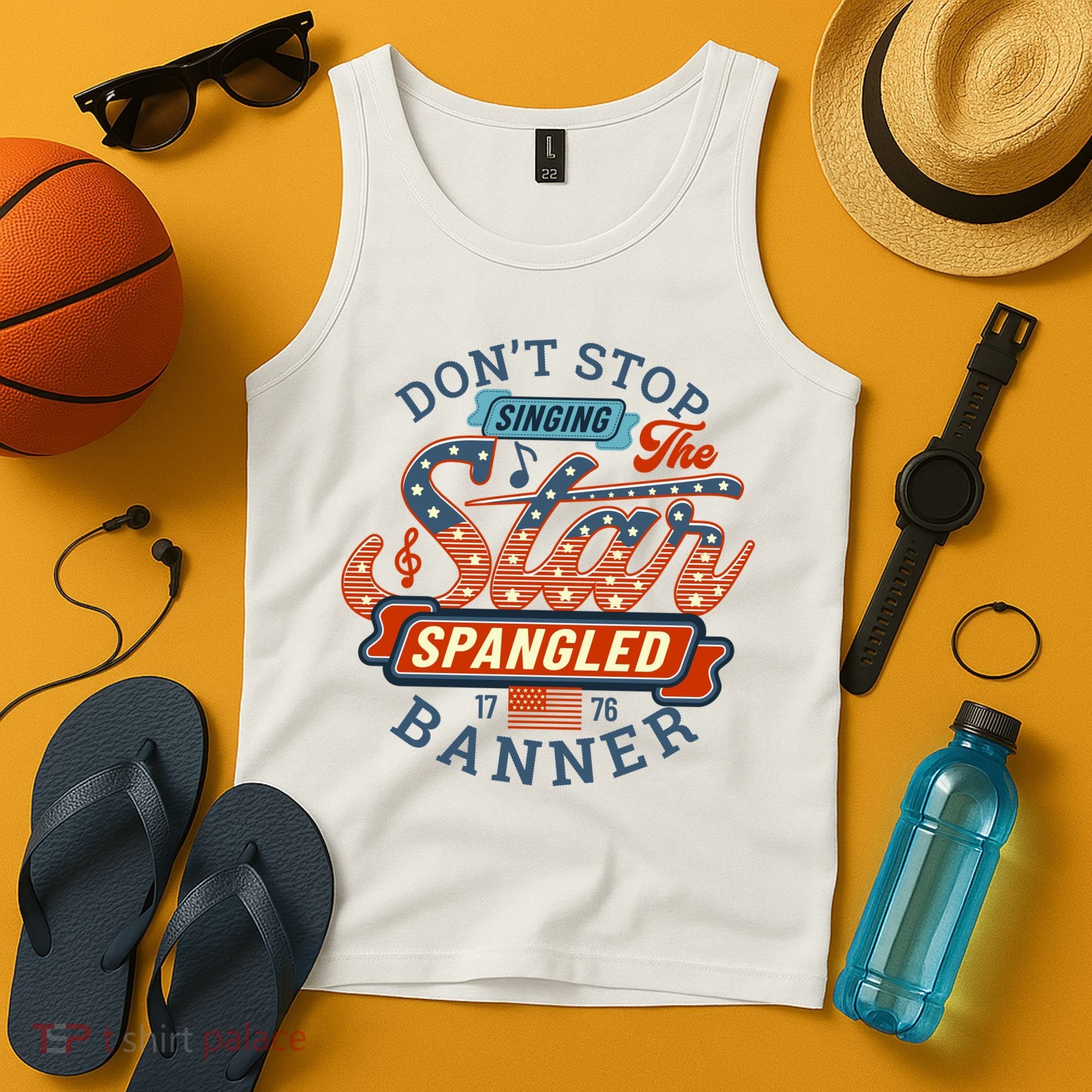 The Star Spangled Banner Tank Top