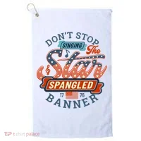 The Star Spangled Banner Golf Towel thumb 0