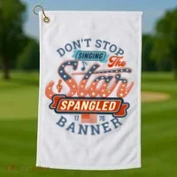 The Star Spangled Banner Golf Towel thumb 1