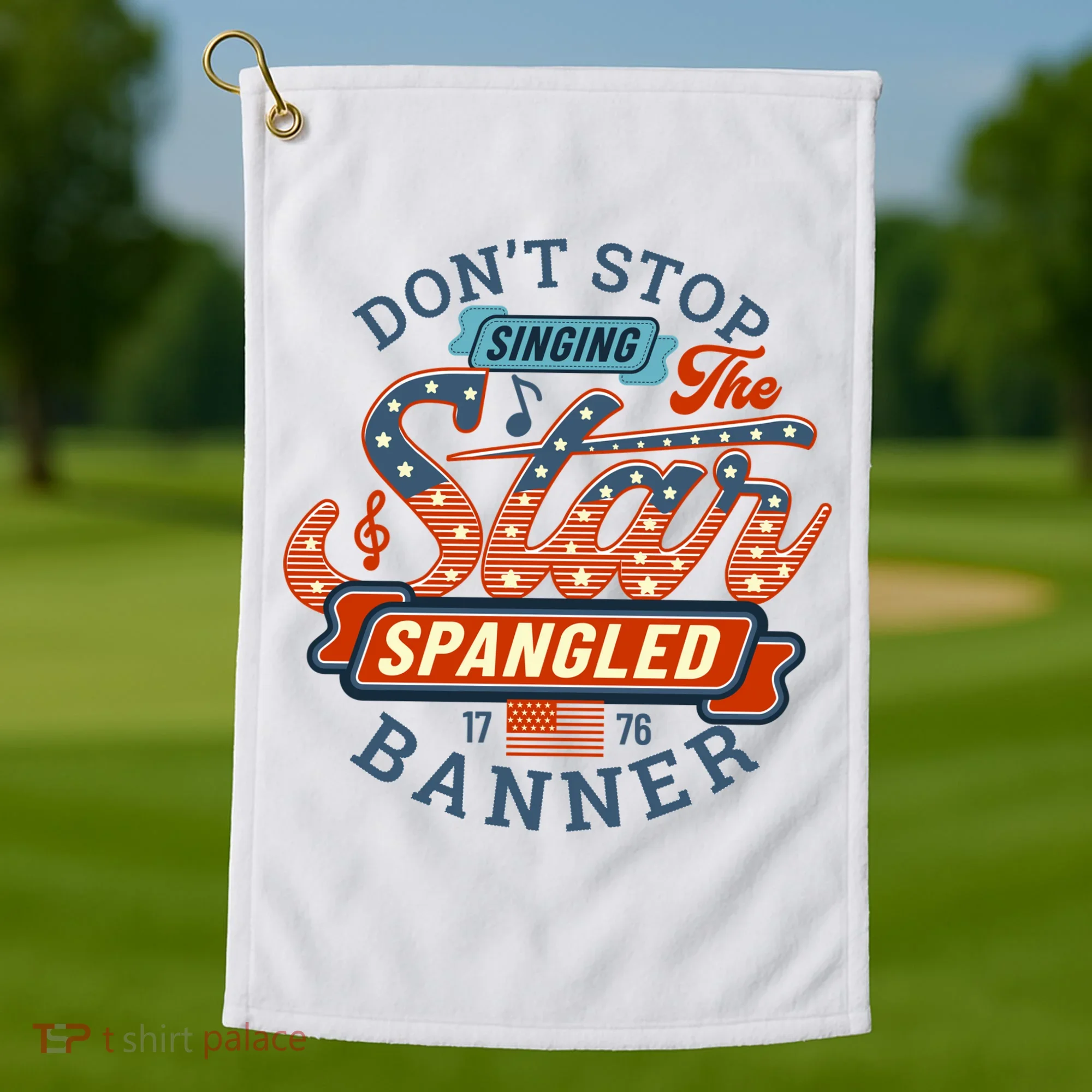 The Star Spangled Banner Golf Towel