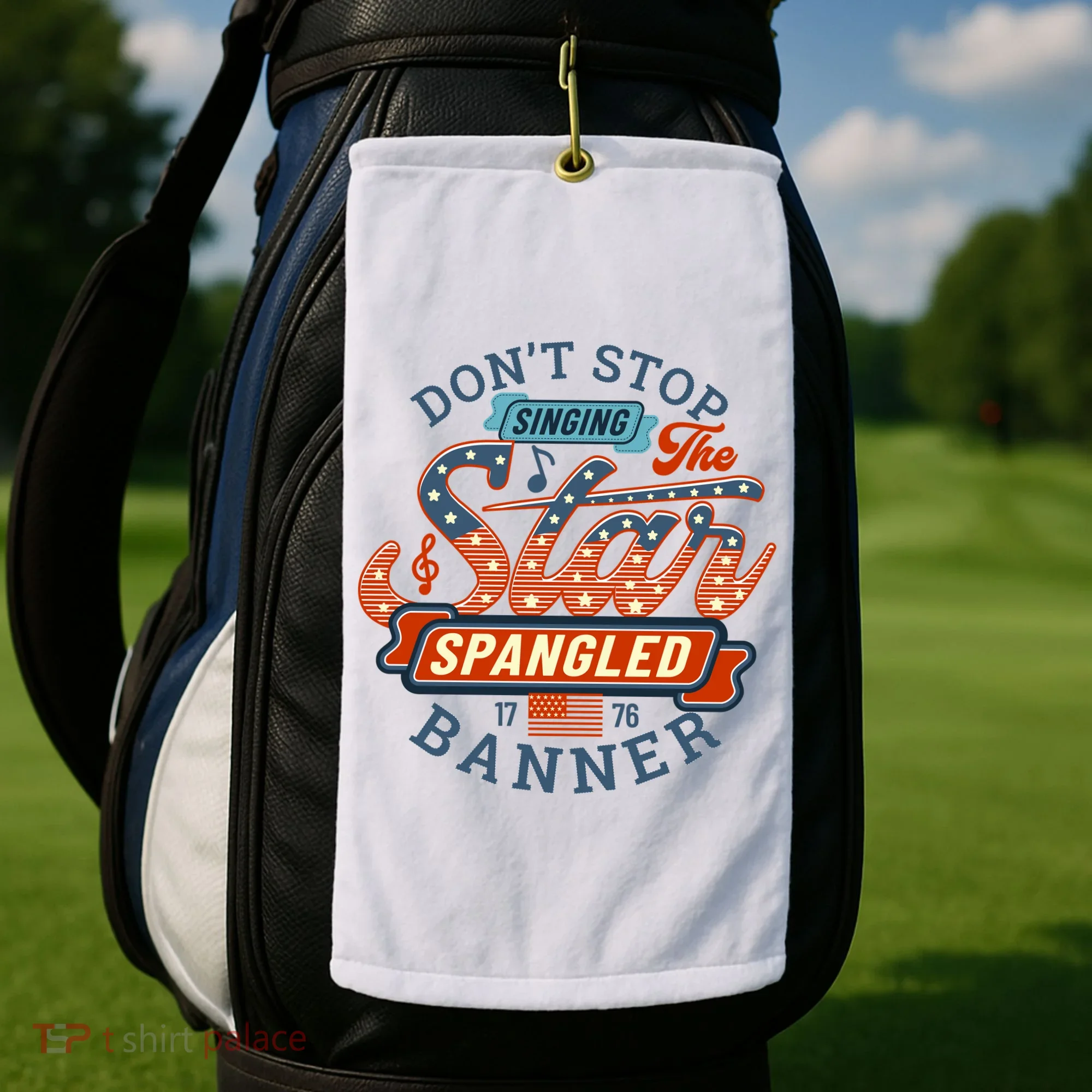 The Star Spangled Banner Golf Towel