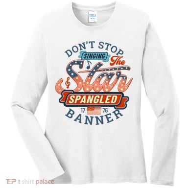 The Star Spangled Banner Women's Long Sleeve Shirt