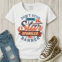 The Star Spangled Banner Women's T-Shirt thumb 3