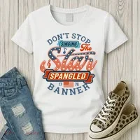 The Star Spangled Banner Women's T-Shirt thumb 3