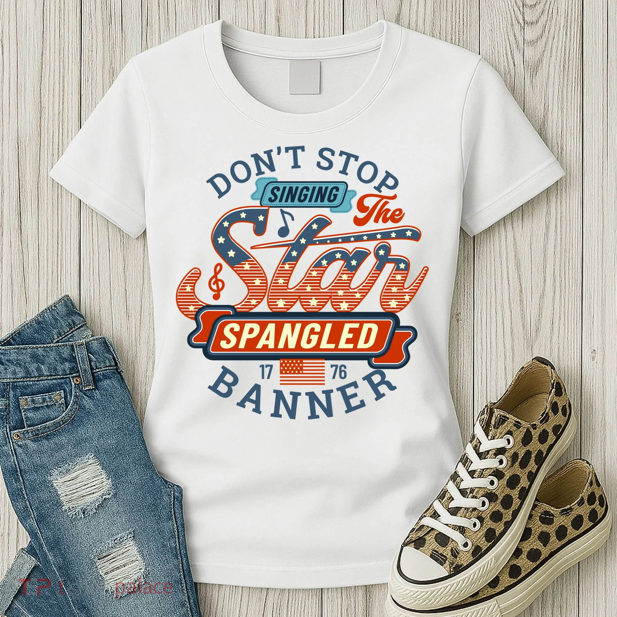 The Star Spangled Banner Women's T-Shirt
