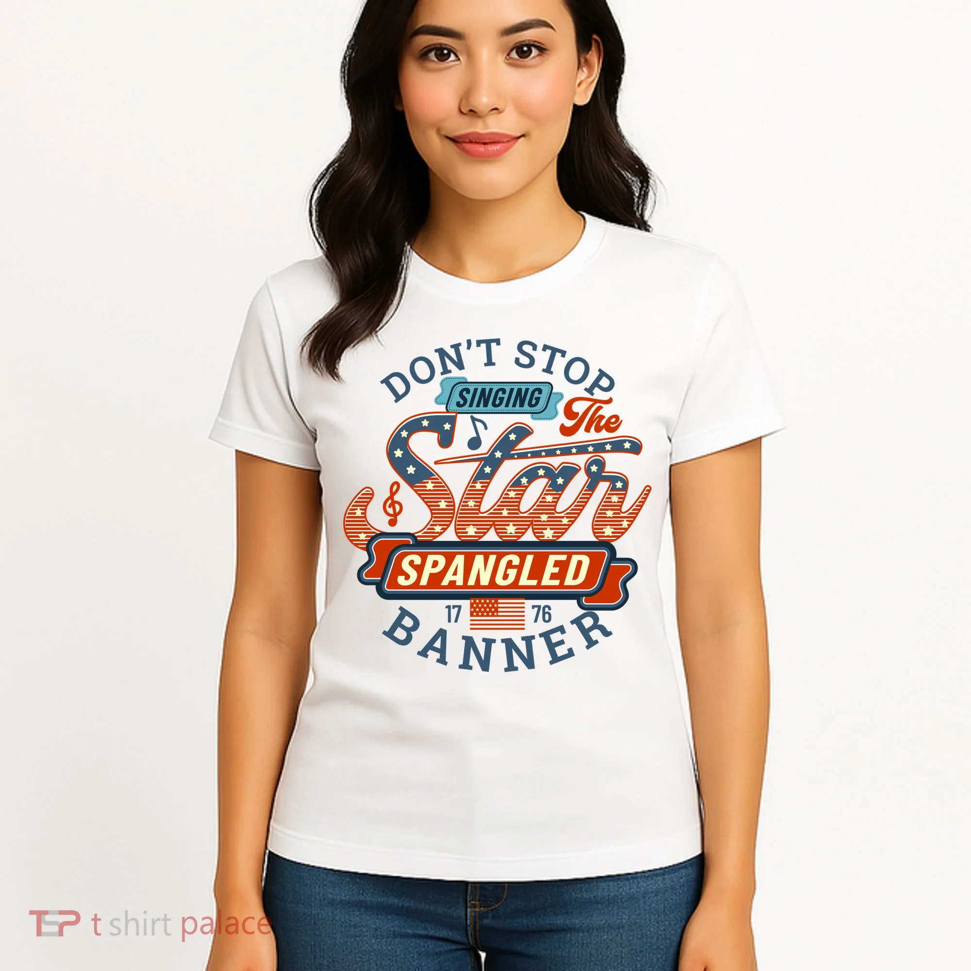 The Star Spangled Banner Women's T-Shirt
