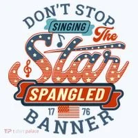 The Star Spangled Banner Women's T-Shirt thumb 6