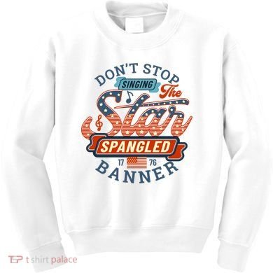 The Star Spangled Banner Kids Sweatshirt