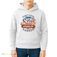 The Star Spangled Banner Kids Hoodie thumb 4