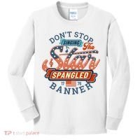 The Star Spangled Banner Kids Long Sleeve Shirt thumb 0