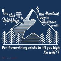 The Stars And Mountains Worship Him Sweatshirt thumb 3