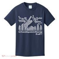 The Stars And Mountains Worship Him Kids T-Shirt thumb 0