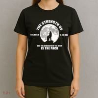 The Strength Of The Pack Is The Wolf Saying T-Shirt thumb 4