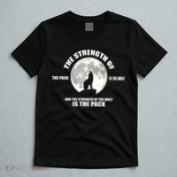 The Strength Of The Pack Is The Wolf Saying T-Shirt thumb 5