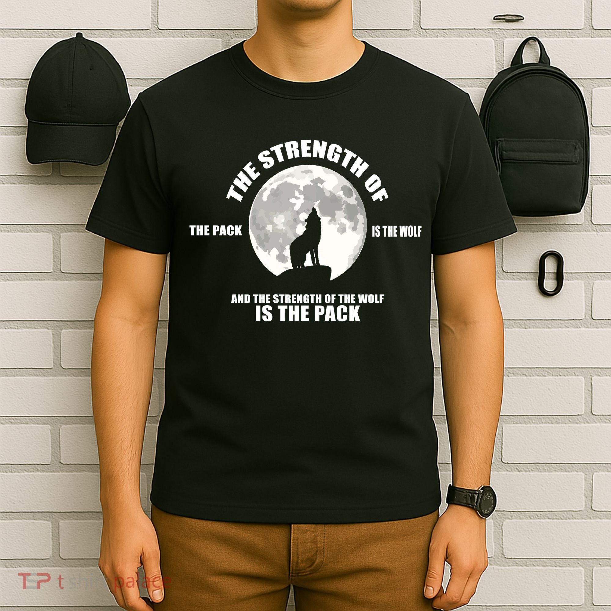 The Strength Of The Pack Is The Wolf Saying T-Shirt