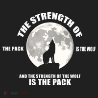 The Strength Of The Pack Is The Wolf Saying Tumbler thumb 3
