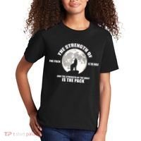 The Strength Of The Pack Is The Wolf Saying Kids T-Shirt thumb 2