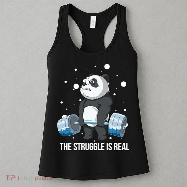 The Struggle Is Real Panda Women's Tank Top