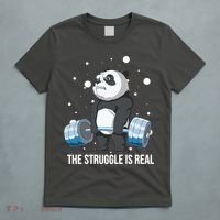 The Struggle Is Real Panda T-Shirt thumb 5