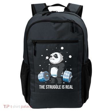 The Struggle Is Real Panda Backpack