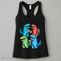 The Struggle Is Real T-Rex Problems Women's Tank Top thumb 3
