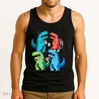 The Struggle Is Real T-Rex Problems Tank Top thumb 3