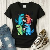 The Struggle Is Real T-Rex Problems Women's T-Shirt thumb 3
